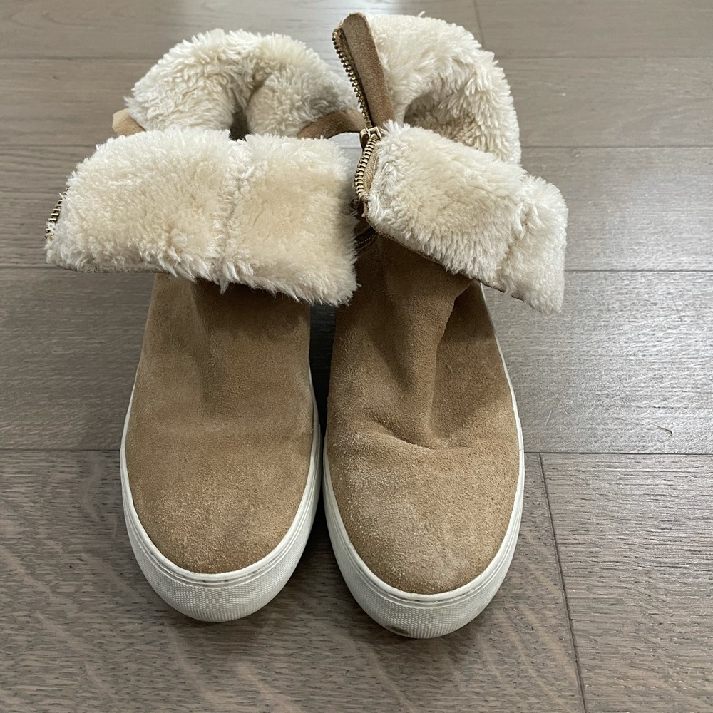 J/Slides Faux Fur Sneaker Boot - image 1